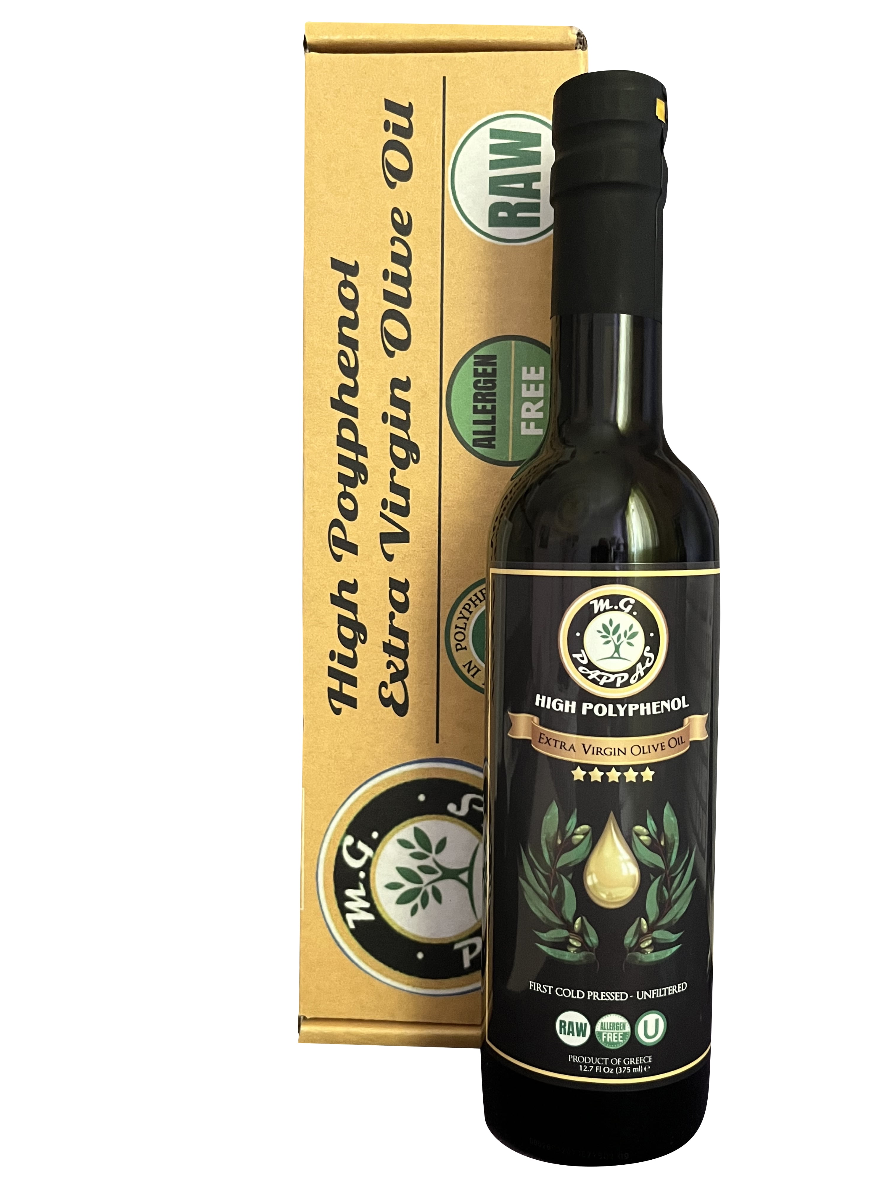 M.G. PAPPAS High Polyphenol Rich Olive Oil Extra Virgin