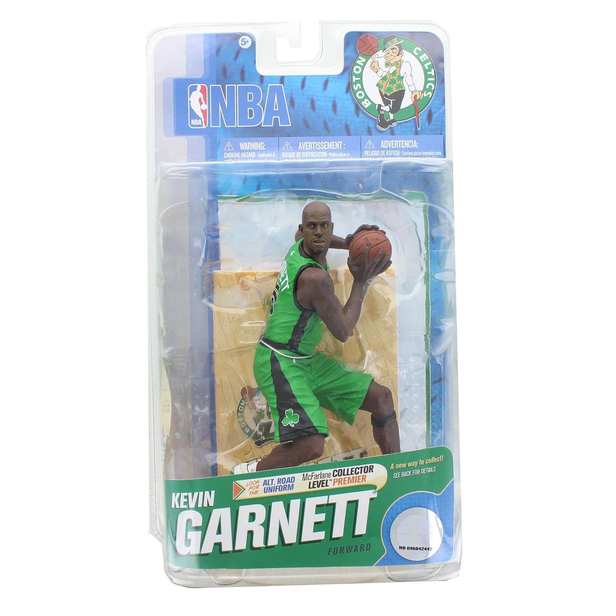 Boston Celtics McFarlane NBA Series 18 Figure | Kevin Garnett | Variant Uniform