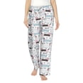 thumbnail image 2 of Lsque Dachshund Dog Puppy Print Women's Pajama Pants, Lounge Pant - Comfortable Home Wear,Elastic Waistband, Stylish Design-XX-Large, 2 of 9
