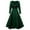 Green, variant on GaThRRgYP Summer Dresses for Juniors,Womens Halloween Gothic Solid Dress Red S