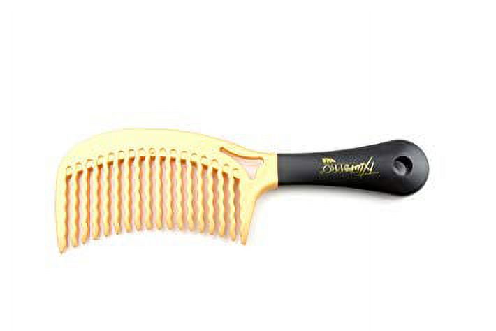 Wet Brush Txture Pro Wave Comb WaveTooth Bristles Hair Comb Travel Gold