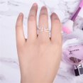 thumbnail image 3 of Antlers Ring Classic Christmas Lovely Deer Design Open Adjustable Rings Minimalist Plastic Creative Ring Jewelry, 3 of 3