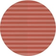 thumbnail image 1 of Ahgly Company Machine Washable Indoor Round Transitional Tomato Red Area Rugs, 6' Round, 1 of 7