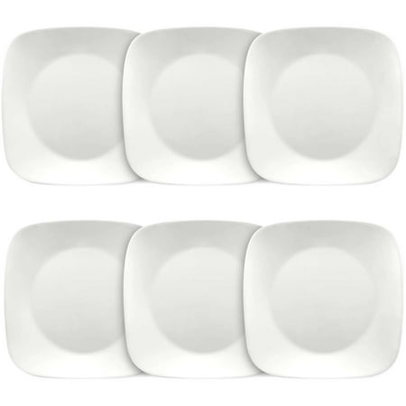 Granite Designer Plate - Corelle Square Pure White 9