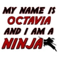 thumbnail image 2 of CafePress - My Name Is Octavia And I Am A Ninja Stainless Stee - Insulated Stainless Steel Travel Tumbler 20 oz., 2 of 3