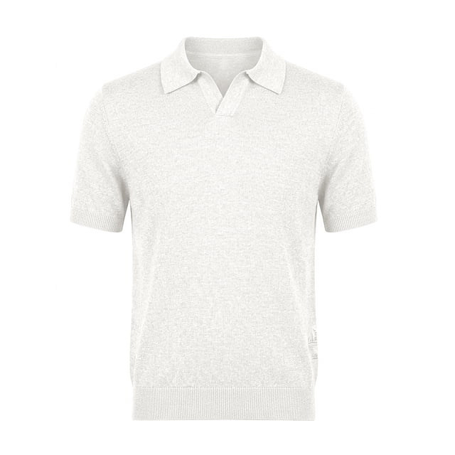 Playera Polo Quarry para Hombre Talla EG Hueso