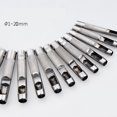 1.0mm20mm Leather Eyelet Punch Hollow Puncher Leather Craft Tool Hole