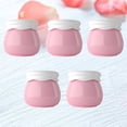 thumbnail image 3 of LEORX 5 Pcs Small Bottles for Liquids Reusable Travel Lotion Containers for Women, 3 of 8