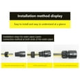thumbnail image 6 of sruoe High Pressure Water Spray, Water Nozzles for Hose, Garden Washer Hose Nozzles, Multifunction Cleaning Watering Nozzle Household, Pressure Spray Gun for Car Washing, Lawn and Patio, 6 of 6