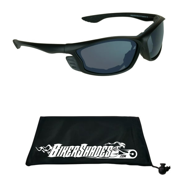 Bikershades Motorcycle Safety Sunglass Z87 Men Women Riding Goggles Removable Foam Padded Cushion Unbreakable Frames
