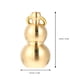 thumbnail image 2 of NUOLUX 3Ud Accesorios Colgantes De Calabaza De Latón Dorado Para Uso Decorativo, 2 of 8