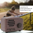 thumbnail image 4 of Haut-parleur Rétro, Style Ancien Mignon Haut-Parleur BT, Lecteur de Musique Vintage Rechargeable pour Chambre Fête Extérieur, 4 of 7