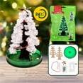 thumbnail image 3 of Eoozwa Crystal Growing Christmas Tree Kit Science Experiment for Holiday Fun Educational Activity Party Entertainment DIY Project, 3 of 4
