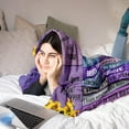 thumbnail image 3 of XZYG 18th Birthday Gifts for Girls Gifts for 18 Year Old Girl 18th Birthday Girl Gifts Blanket 18th Birthday Decorations for Girls 18 Birthday Gifts for Girls 18 Year Old Girl Gifts(60*80inch), 3 of 7