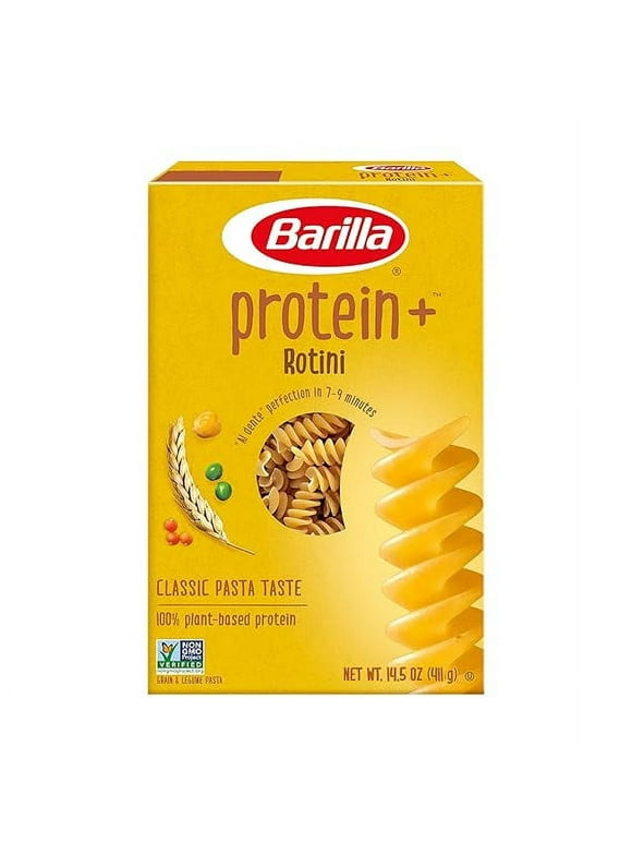 Barilla Protein Plus Rotini, Grain And Legume Pasta, 14.5 Oz