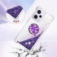 thumbnail image 3 of Funda para Xiaomi Redmi Note 12 Pro 5G con Brillo Líquido Flotante, Purpurina, Parachoques y Anillo Giratorio Soporte, 3 of 5