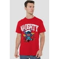 thumbnail image 2 of Lilo & Stitch T-Shirt de Lumières de Noël pour Hommes, 2 of 4