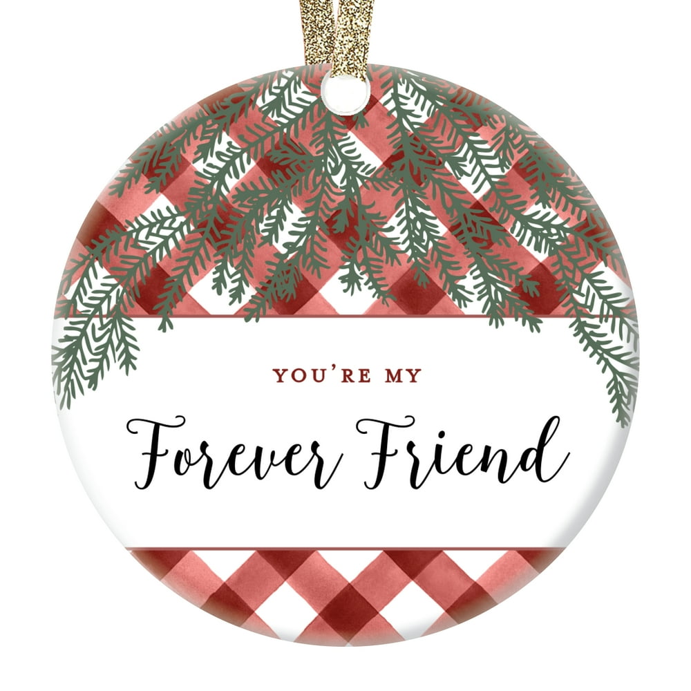 Best Friends Christmas Ornament Sentimental Keepsake Always Together in