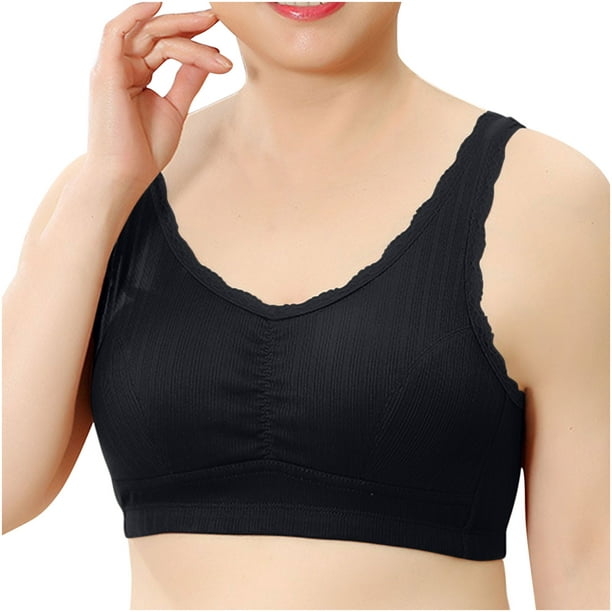 TopLLC Sports Bras for Women 2024 Fashion Women Yoga Solid Sleeveless Cold  Shoulder Casual Tanks Blouse Tops Intimates Sprot Bra Workout Yoga Bra