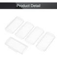 thumbnail image 4 of HUGFEGWE 5Pcs AAA Battery Storage Case Holder, 2 Capacity Battery Organizer Storage Box for AAA, Clear U2536-19184, 4 of 7