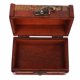 thumbnail image 4 of Caja de almacenamiento Retro multifuncional, caja organizadora de madera antigua para almacenamiento de cosméticos, 4 of 8