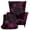 Lotus Flowers, variant on HUISEFOR Boho Floral Wing Chair Slipcovers, Stretch Wingback Chair Covers, Armchair Protector, Breathable & Comfortable, Anti‑Slip & Wear‑Resistant, for Living Room Wingback Sofa Chair