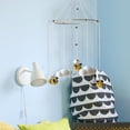 thumbnail image 3 of Crib Bell Toy Dolked Bed Bell Bee Mobile Wind Chime ，Baby Bed Mobile Baby Wood With Balls Bed Chime ，for Baby Toy，Room Decor, 3 of 6