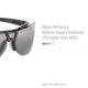 thumbnail image 5 of Gafas de seguridad Honeywell Uvex de Protégé Metallic Black, 5 of 7