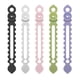 thumbnail image 2 of Bridas de silicona con ventosas - Organizador de cable reutilizable para cables, auriculares, cables USB - 12x1,5cm, 1 juego, multicolor, 2 of 3