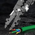 thumbnail image 5 of 1 Piezas Alicates Cortadores de Cables Prensadores Pelacables Multifuncionales, Herramienta Pelacables 25 en 1, Herramientas de Alicates de Electricista, 5 of 5