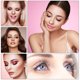 thumbnail image 3 of 20 pares de pestañas postizas 3D pestañas postizas para maquillaje de ojos Labymos  Natural, 3 of 5