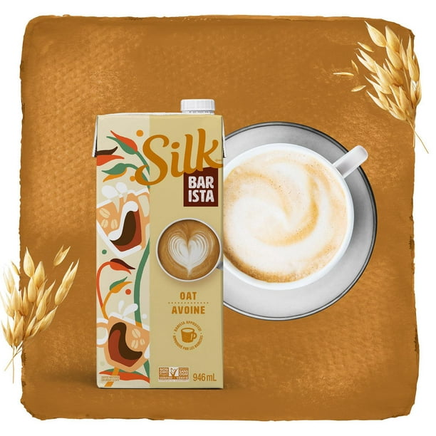 Silk Barista Boisson à l'avoine, Végan, 946ml 946ml lait d'avoine