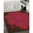 thumbnail image 3 of Ahgly Company Machine Washable Indoor Rectangle Transitional Red Area Rugs, 2' x 4', 3 of 7