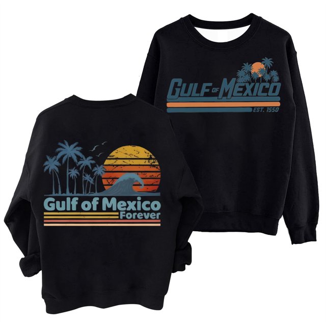 Mexico Shirt The Gulf of Mexico: A Hub for International Trade and Tensions Black L