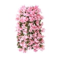 thumbnail image 2 of Yeciiwht Artificial Bougainvillea Flowers Realistic Fake Vines for Outdoor Planters Patio Urns Porch Balcony P-ink, 2 of 6
