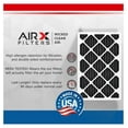 TriGol WICKED CLEAN AIR. 16x25x1 Air Filter Odor Carbon Filter MERV 8