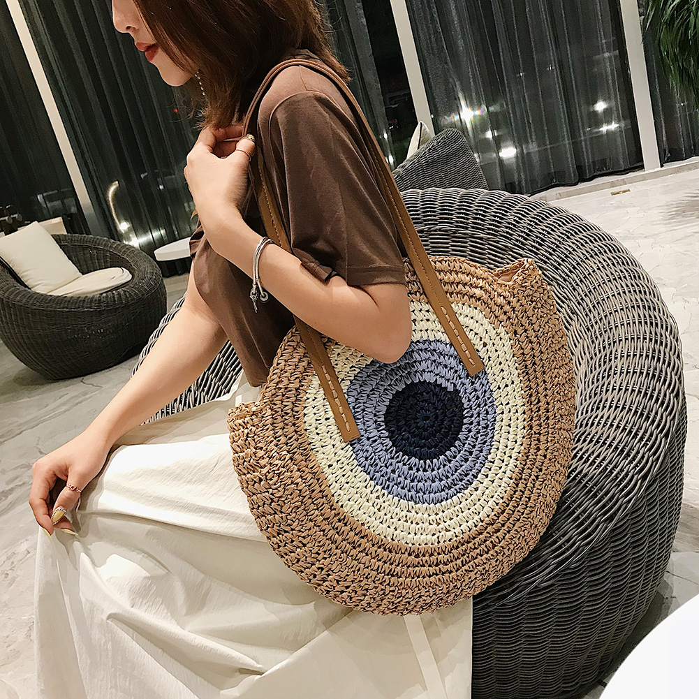 Rattan Bag Messenger Bag Unisex Bag Straw Bag Man Purse 