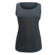 thumbnail image 5 of Camiseta holgada acanalada con cuello en U para mujer, informal, combinable con todo, Sexy Fridja  qr4582, 5 of 6