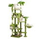 thumbnail image 1 of Torre para Gatos Meecal de 195 cm para Gatos Grandes con Poste Rascador y Hamacas, 1 of 7