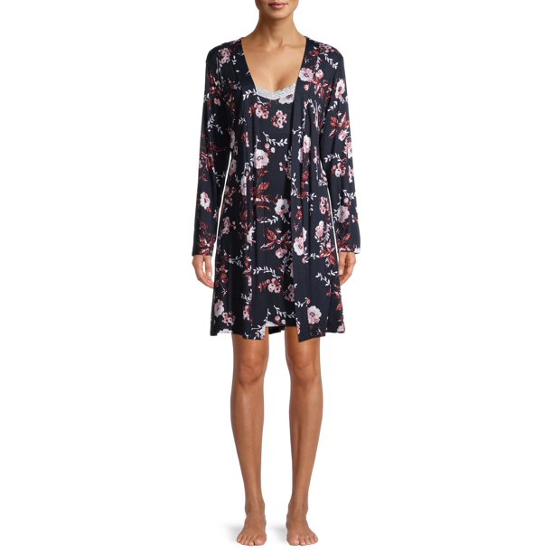 Maternity Nurture by Lamaze 2Piece Nursing Gown and Robe Set