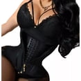 thumbnail image 1 of Faja Colombiana Doble Cierre Reloj De Arena Cinturilla Látex Modelo Negra Talla M, 1 of 4