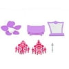 Barbie Malibu Dreamhouse / Dream House - Replacement Parts: Vanity, Chandelier, Ceiling Fan