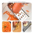 thumbnail image 2 of Wosthever Rallador de acero inoxidable para alimentos, queso, jengibre, ajo, Chocolate, cepillado, comedor, Hotel, restaurante, accesorios de herramientas Cocina y Comedor Queso Wosthever HA079988-02B, 2 of 6