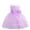 Purple, variant on EnJoCho Baby Girls Dress Kids Spring Summer Ruffle Bow Tie Sleeveless Show Lace Tulle Princess Dress Clothing Little Children Girl Trendy Dress Outfits Cute Dresses 0-6 Months