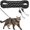 Black, variant on Reflective Cat Leash, 30ft Escape Proof Walking Lead Yard Long Leash, Extender Leash Training Playing Outdoor for Cats Puppy Kitten Small Dogs Rabbit Small Animals