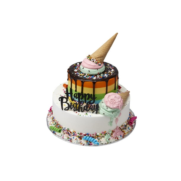 Ice cream 2 Tier Cake