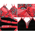 thumbnail image 4 of Hilor Womens Tankini Tops Ruched Swimsuits Tummy Control Swimwear Cross Wrap V Neck Bathing Suit Top Only, 4 of 4