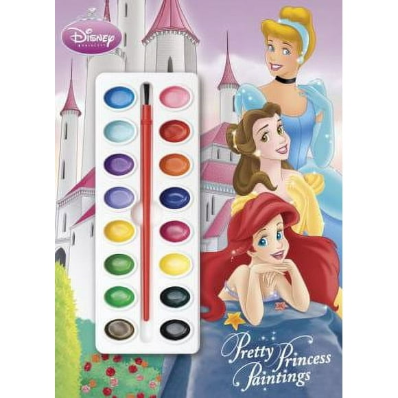 Pre-Owned Pretty Princess Paintings [With Paint Brush and Paint] (Paperback) 0736425667 9780736425667