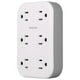 thumbnail image 1 of Extensor de Toma PHILIPS Blanco Llave de Pared con 6 Tomacorrientes y 900 Julios, 1 of 6