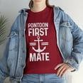 thumbnail image 2 of Pontoon First Mate Captain Funny Pontoon Boating T-Shirt, 2 of 2